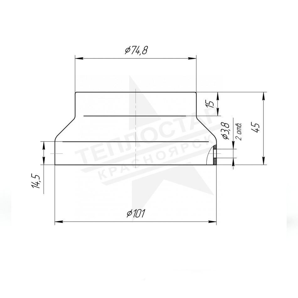 Упаковка переходника PLANAR 4DM-24 сб.2507